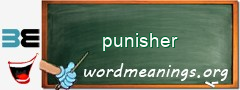 WordMeaning blackboard for punisher